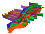 3D geological model of the Stawell Zone at 1:250 000 scale 2011