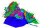 3D geological model of Victoria 2011