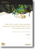 3D Victoria Report 8 - VPAC/GSV Latrobe Valley heatflow modelling using UnderworldGT; proof of concept project report