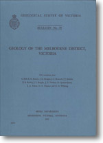 GSV Bulletin 59 - Geology of the Melbourne district, Victoria