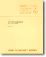 GSV Report 33 (1975/5) - Hydrochemical effects of injecting waste water into a basalt aquifer near Laverton, Victoria