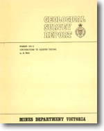  GSV Report 4 (1971/2) - Contributions to aquifer testing