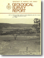 GSV Report 54 (1977/14) - Explanatory notes on the Meredith and You Yangs 1:50 000 geological maps