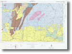 020 - Orbost 1:63 360 geological map