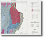 012 - Jacobs River 1:63 360 geological map