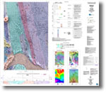 004 - Bendigo and part of Mitiamo 1:100 000 geological interpretation of geophysical features map