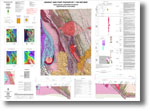 001 - Ararat and part of Rupanyup 1:100 000 geological interpretation of geophysical features map