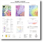 018 - Nagambie 1:100 000 geological interpretation of geophysical features map