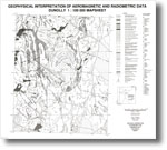 015 - Dunolly 1:100 000 geological interpretation of geophysical features map