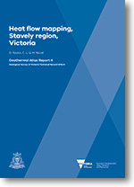 GSV TR2016/4 - Heat flow mapping, Stavely region, Victoria