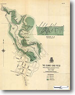 Clunes Gold Field 1:6,336 geological map (1912)