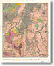 Clunes, Mt Greenock and Talbot Goldfields 1:31,680 geological map (1883)