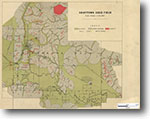 Graytown Gold Field 1:31,680 geological map (1894)