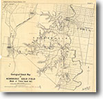 Newbridge Gold-Field 1:25,344 geological map (1905)