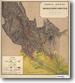 Russell's Creek Gold Field 1:63,360 geological map (1878)
