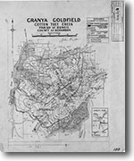 Granya Goldfield 1:15,840 geological map