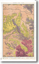 Stawell Gold Field 1:31,680 geological map (1878)