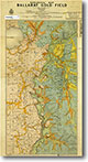 Ballarat Gold Field 1:12,672 geological map (1917)