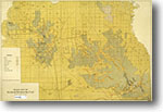 Chiltern and Rutherglen Gold Fields. 1:63,360 geological map