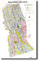 Daylesford Gold Field Geological map (1972)