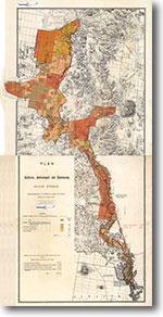 Ballarat, Sebastopol and Buninyong Gold Field. 1:31,680 (1878)