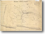 Ararat Gold Fields 1:3,168 geological map (1858)