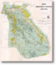 Bright, Wandiligong & Freeburgh goldfield 1:31 680 geological map (1925)