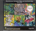 Miscellaneous Geological Maps and Goldfield Maps