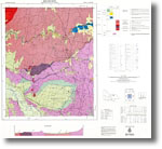 005 - Beechworth 1:50 000 geological map