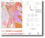 022 - Yackandandah 1:50 000 geological map