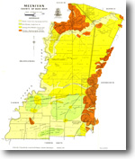   105 - Meeniyan geological parish plan - 1:31 680 (1927)