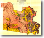   106 - Meredith geological parish plan - 1:31 680 (1958)