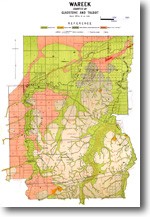   163 - Wareek geological parish plan - 1:31 680 (Undated)