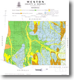   172 - Weston geological parish plan - 1:31 680 (1930)