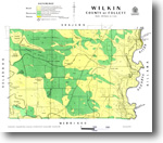   173 - Wilkin geological parish plan - 1:31 680 (1938)