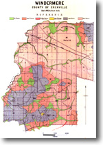   174 - Windermere geological parish plan - 1:31 680 (1927)