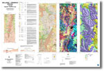 001 - Ballarat-Creswick special 1:50 000 regolith-landform map