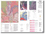 002 - Bendigo 1:100 000 regolith-landform map