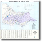 Victoria 1:1 000 000 industrial minerals and rocks of Victoria (1995)