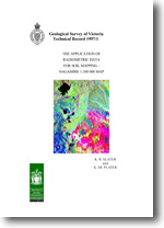 GSV TR1997/1 - The application of radiometric data for soil mapping - Nagambie 1:100 000 map