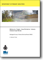 GSV TR2003/2 - Melbourne Supply Area: Extractive Industry Interest Areas Review