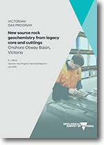 VGP Technical Report 4 - New source rock geochemistry from legacy core and cuttings