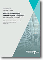 VGP Technical Report 65 - Revised stratigraphy of the Crayfish Subgroup, Otway Basin, Victoria.