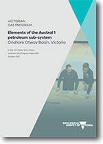 VGP Technical Report 66 - Elements of the Austral 1 petroleum sub-system, Onshore Otway Basin, Victoria