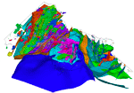 3D geological model of Victoria 2011