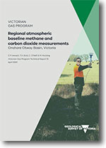 VGP Technical Report 15 - Regional atmospheric baseline methane and carbon dioxide measurements, Onshore Otway Basin, Victoria.